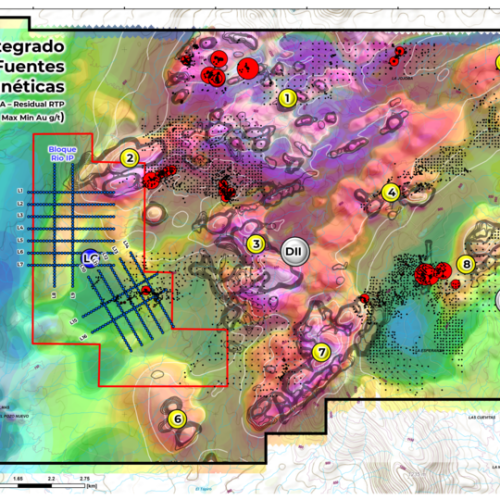 Exploración geofísica mediante levantamiento de datos magnéticos (DronMAG)